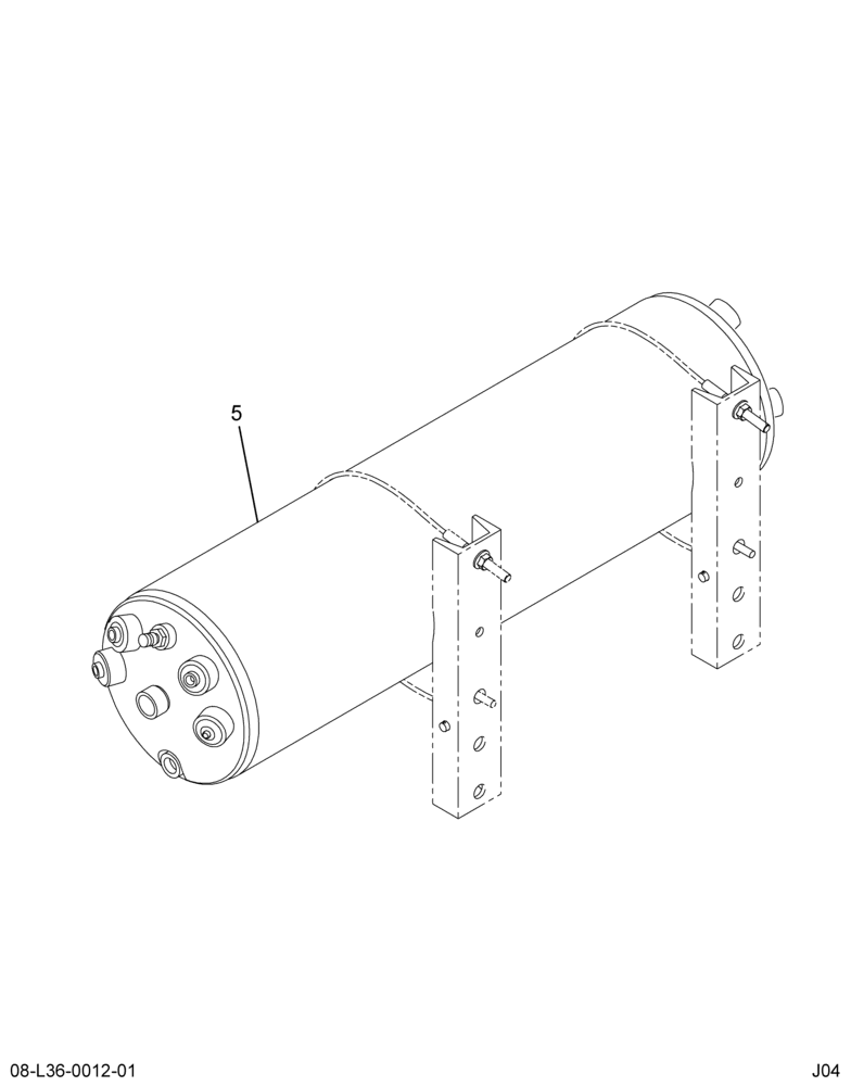 AUX AIR TANKS; BATTERY BOX MODULE