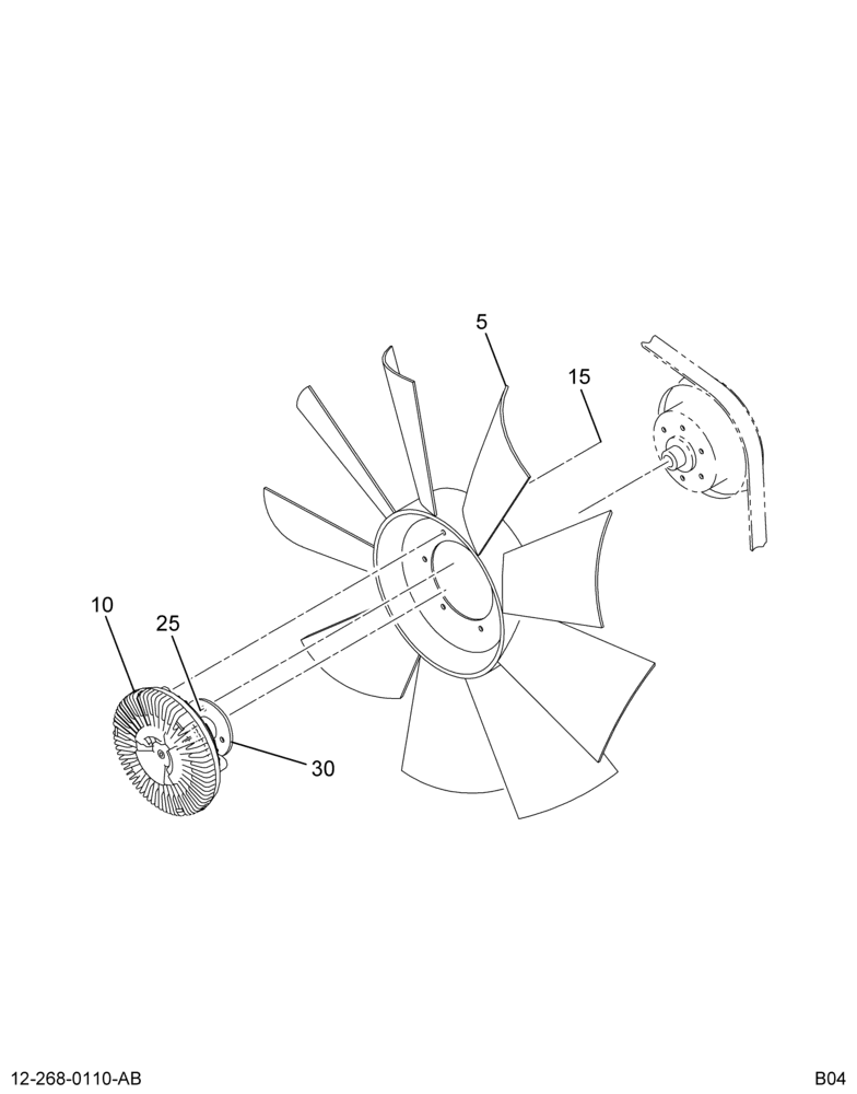 FAN DRIVE INSTL; BORG WARNER