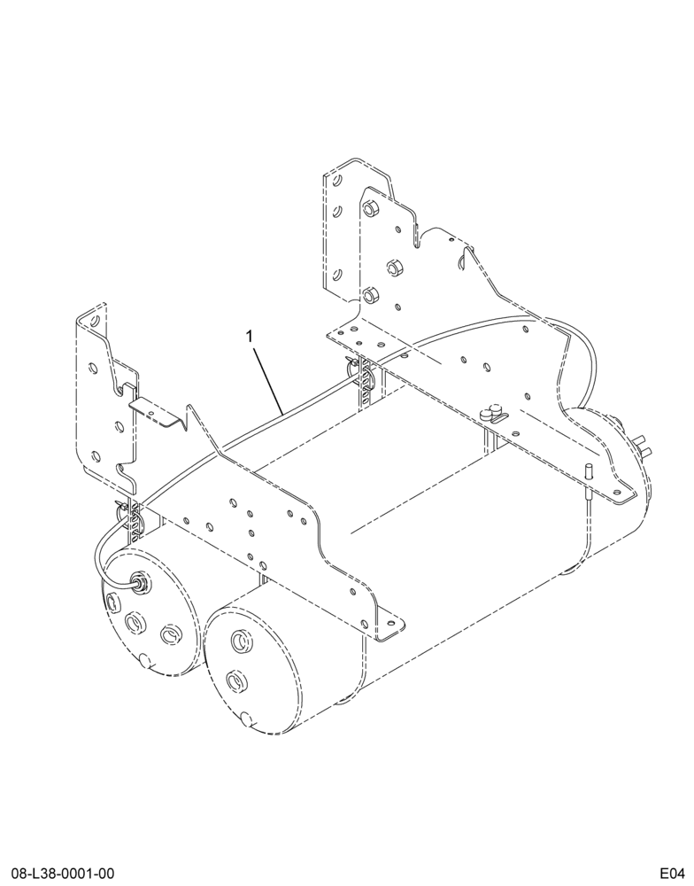..BRAKE*PRIMARY AIR TANK (Eng. 4C4O-2565-AA)