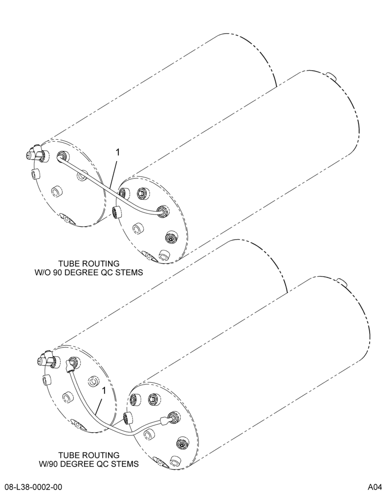 ..BRAKE  AIR TANK TUBING*PRIM (Eng. 4C4O-LBLJ-ARA)