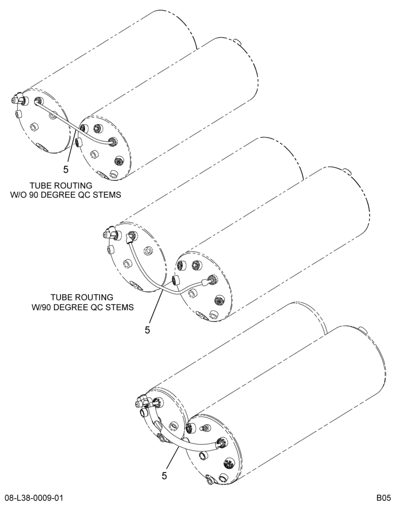 AIR TANK TUBING; PRIMARY TANK,OMIT