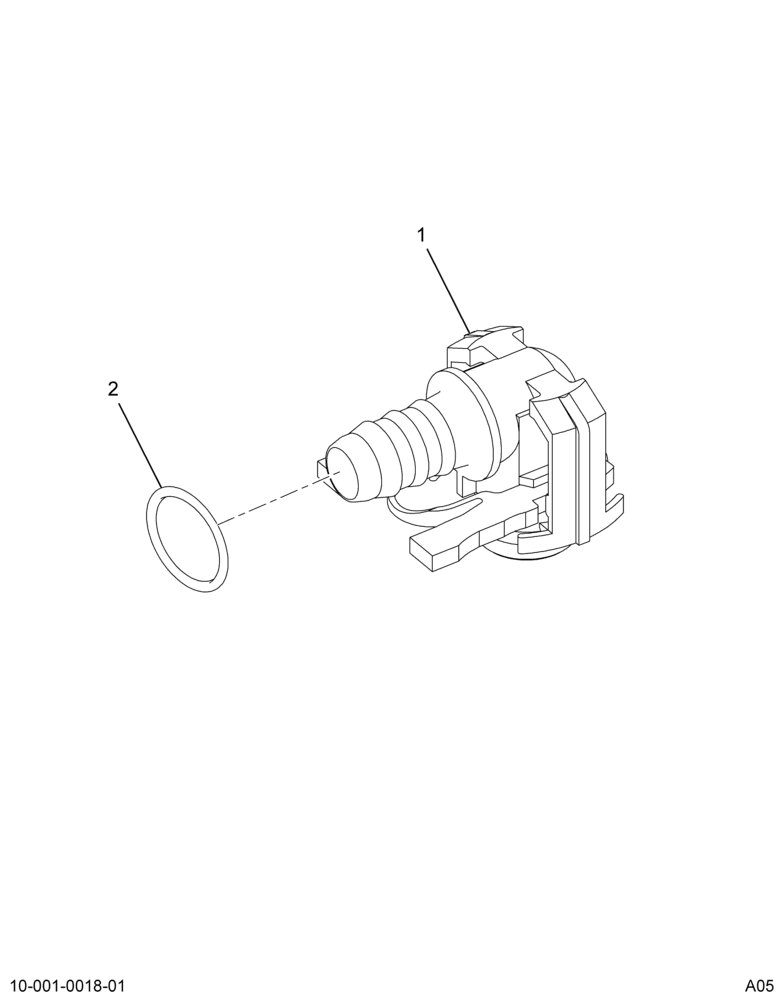 ....FITTING FUEL OUTLET*90 DEG VOS (W302083)