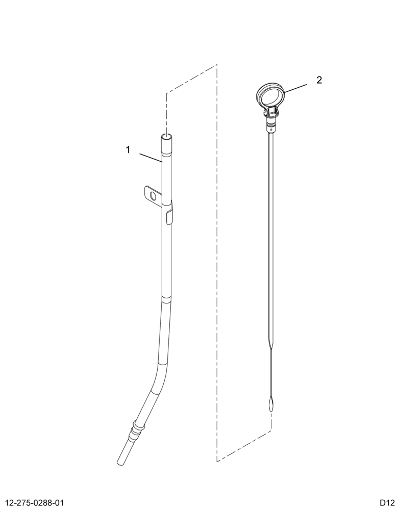 ..GAUGE,OIL LEVEL DIP STICK , AS (Eng. CC4O-6750-AA)