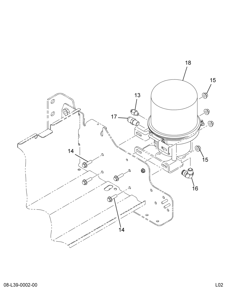 ..BRAKE*AIR DRYER AND TUBING (Eng. 4C4O-LBLJ-RA)
