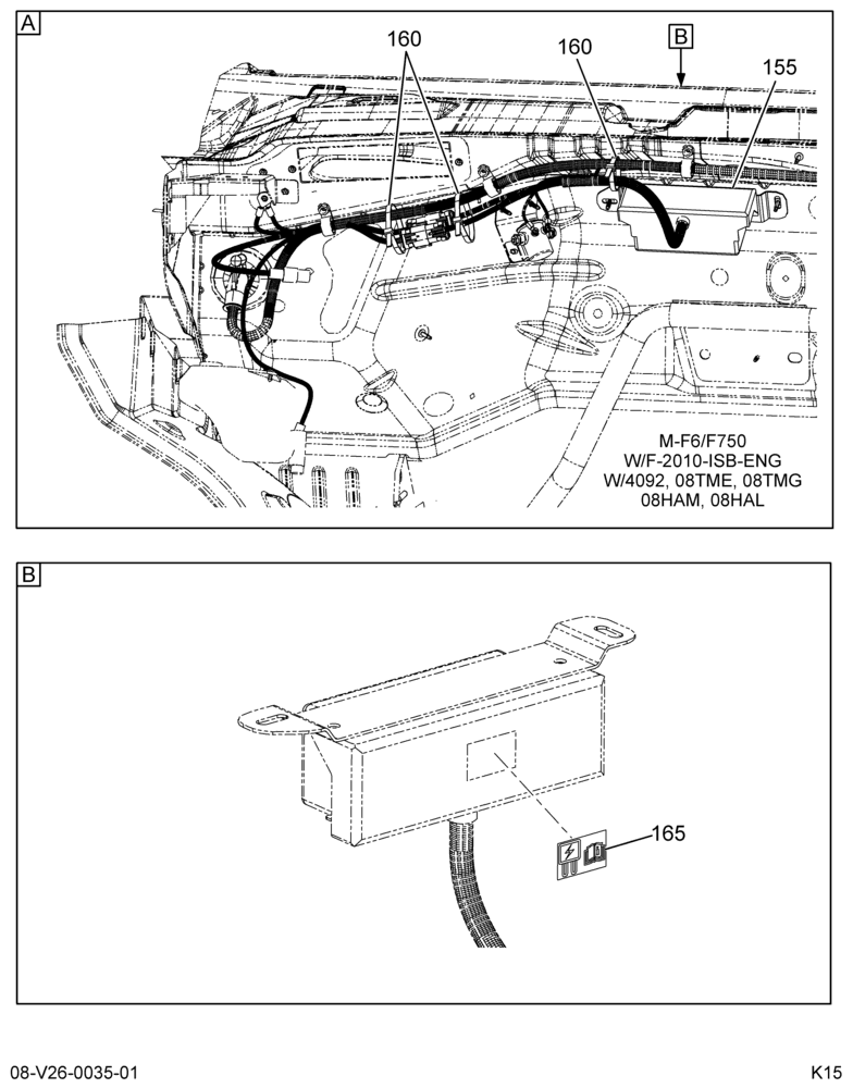 Схема установки BC4Z-13A576-A