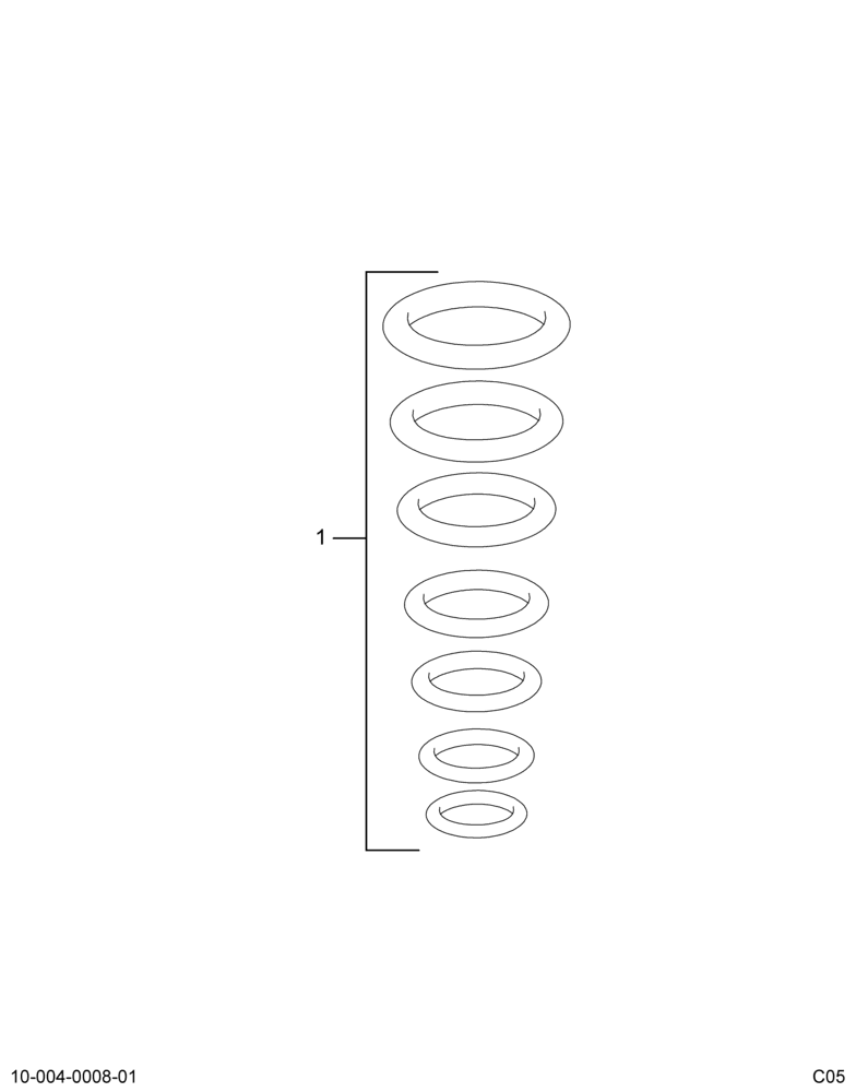 ......KIT TURBO MOUNTING SEAL (6E7Z-9P466-A)