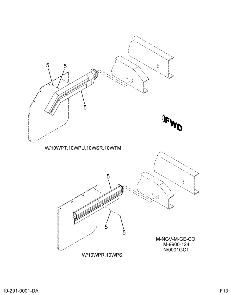MUD FLAP BRACKET INSTL
