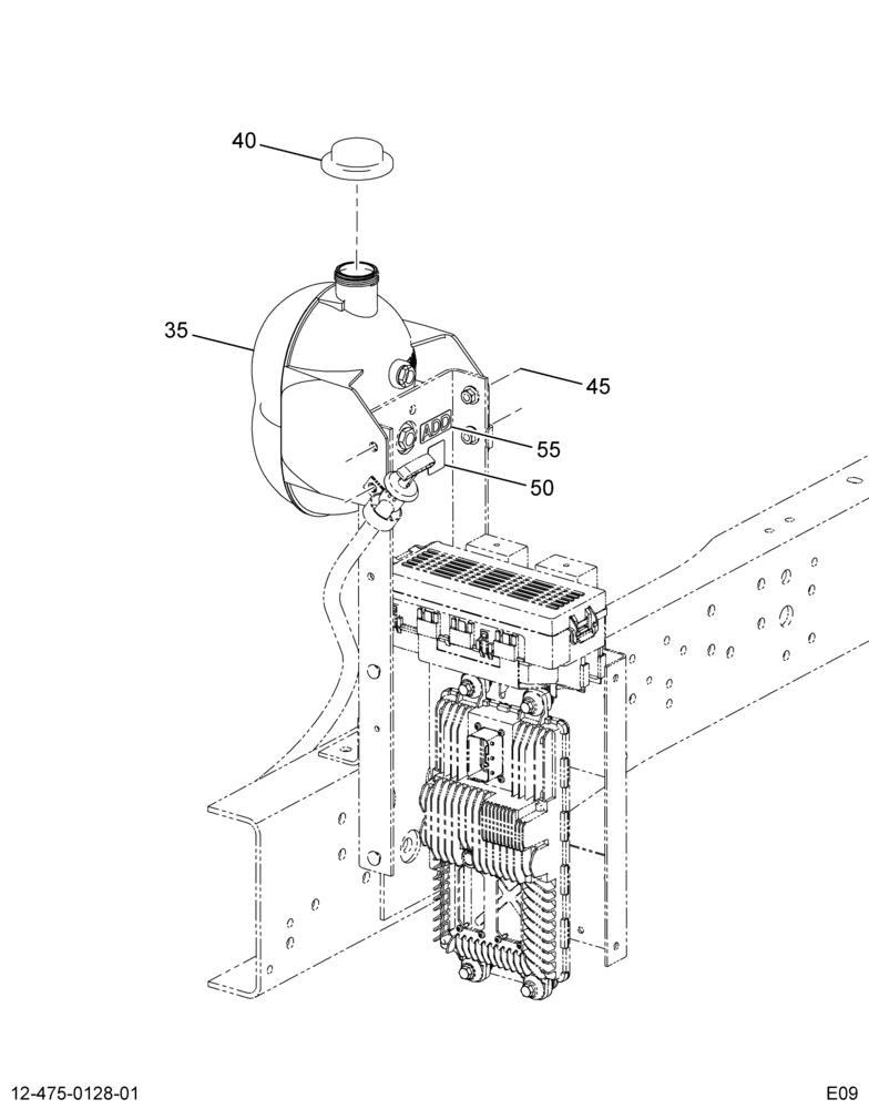 DEARTN/SURGE TANK INSTL