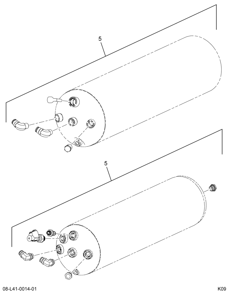 AIR TANK FITTINGS; PRIMARY TANK