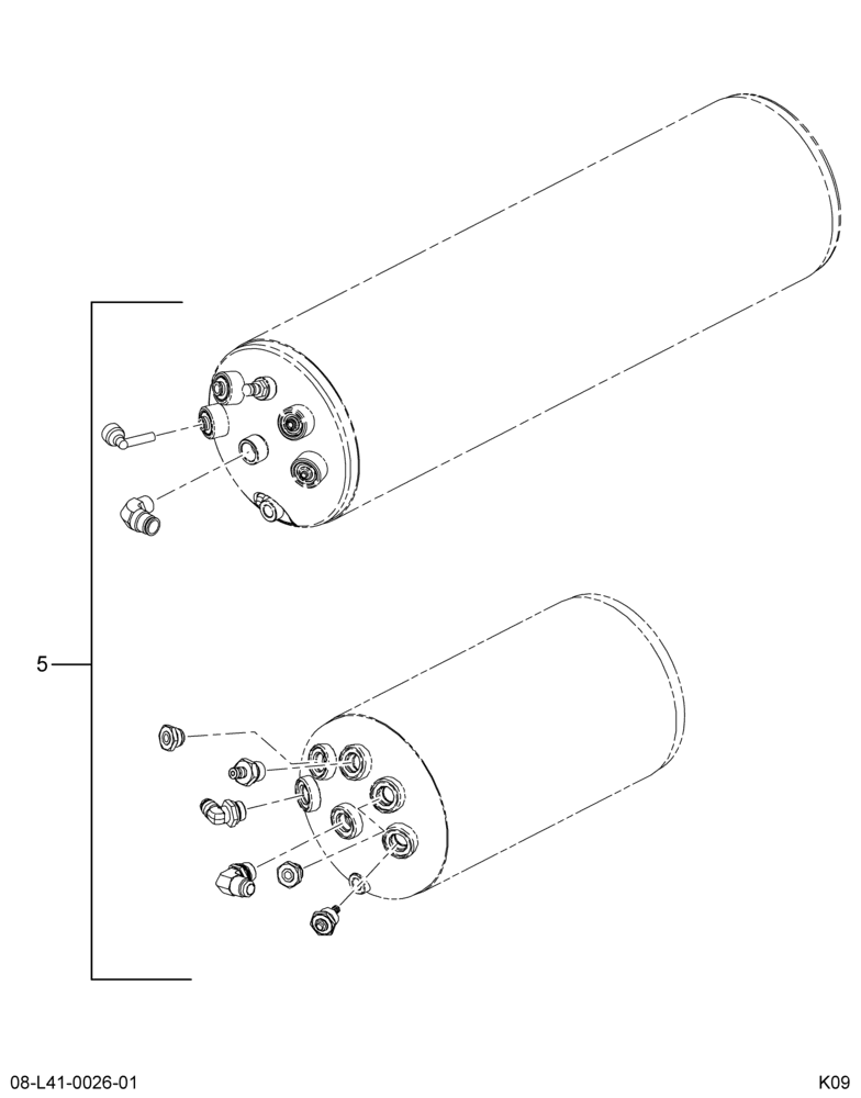 AUX AIR TANK FITTINGS