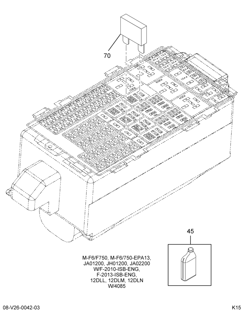 Схема установки 8C4Z-14526-A