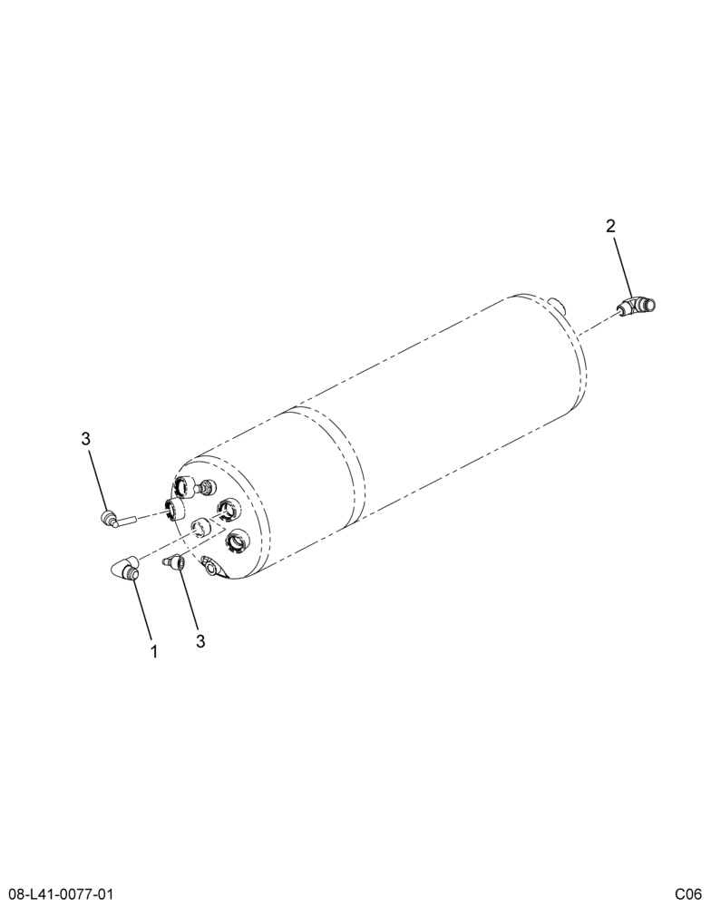 ..FITTINGS,WET/SECONDRY AIR TANK (Intl. 3803484F91)