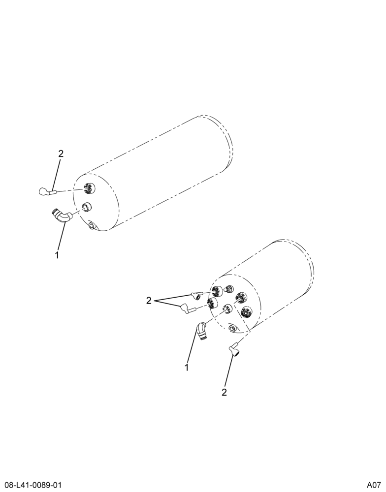 ..FITTINGS,WET/SECONDRY AIR TANK (Intl. 3801950F92)