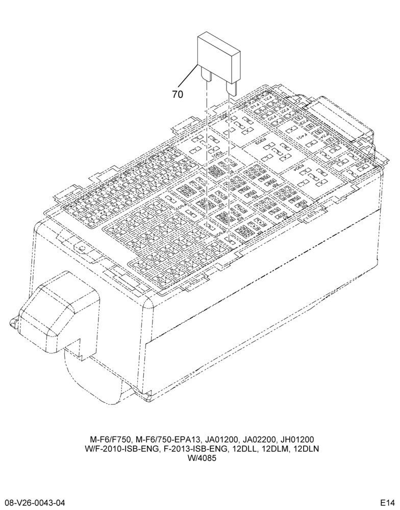 Схема установки 8C4Z-14526-A