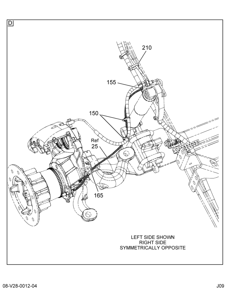 FWD CHASSIS HARNESS WIRING; SPEED SENSOR 5/5