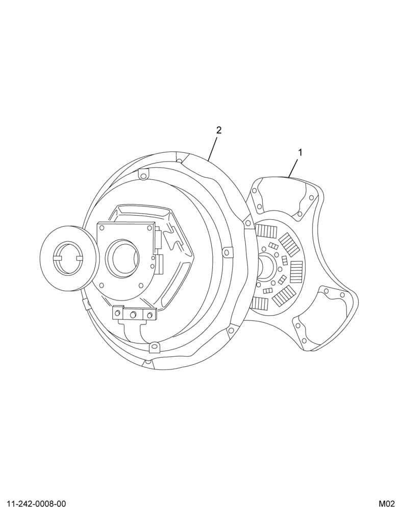..CLUTCH ASM (4C4Z-7502-RA)