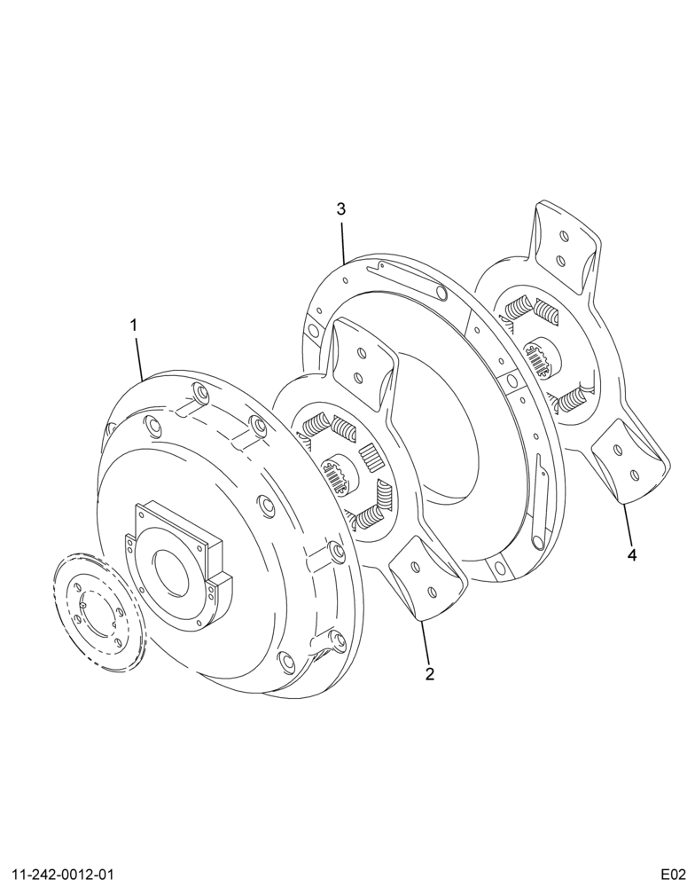 ..CLUTCH ASSY (4C4Z-7502-SA)