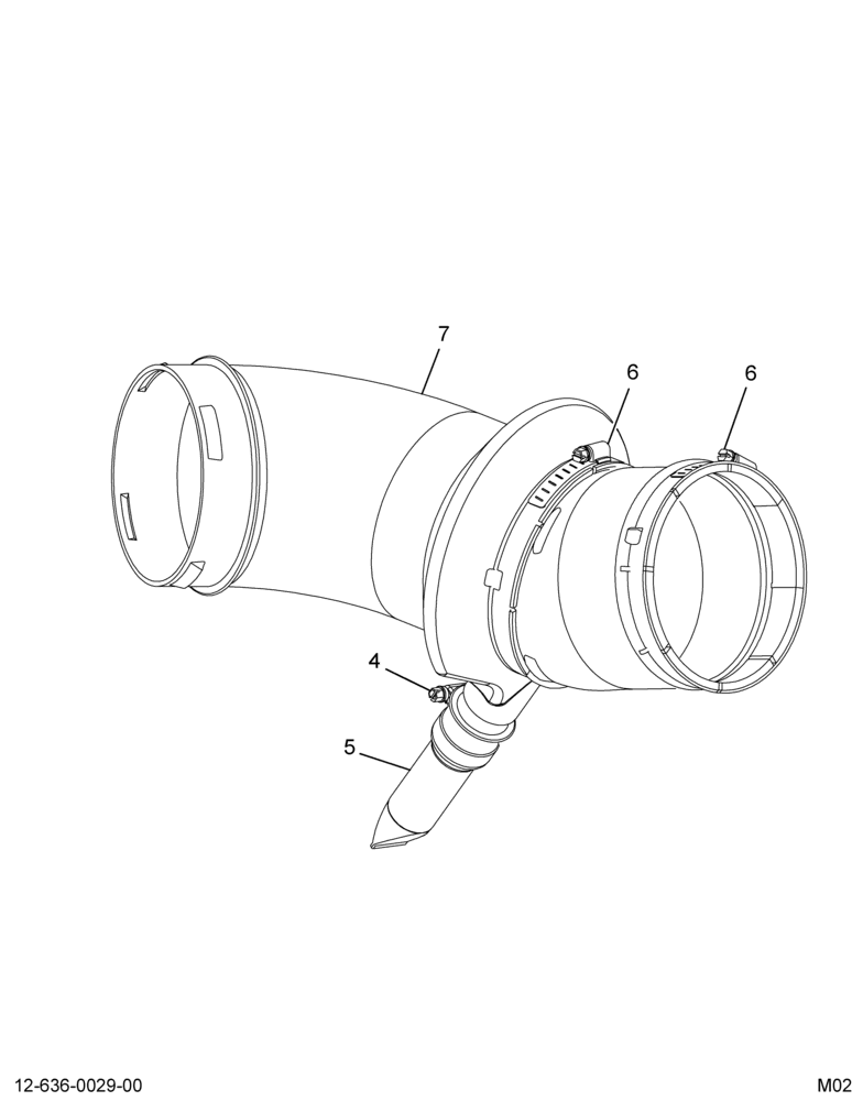 ..INLET AIR DUCT*INTAKE DUCT W/W (4C4Z-6C640-MA)