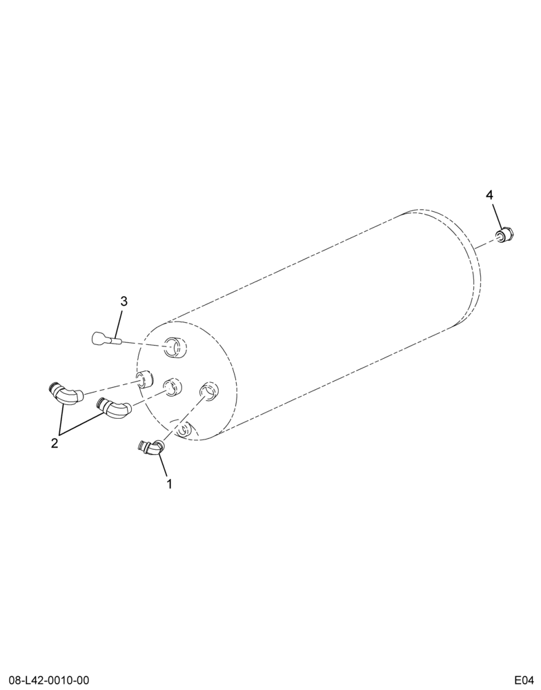 ..BRAKE  AIR TANK FTGS*PRIMAR (Eng. 4C4O-LBLJ-BDA)