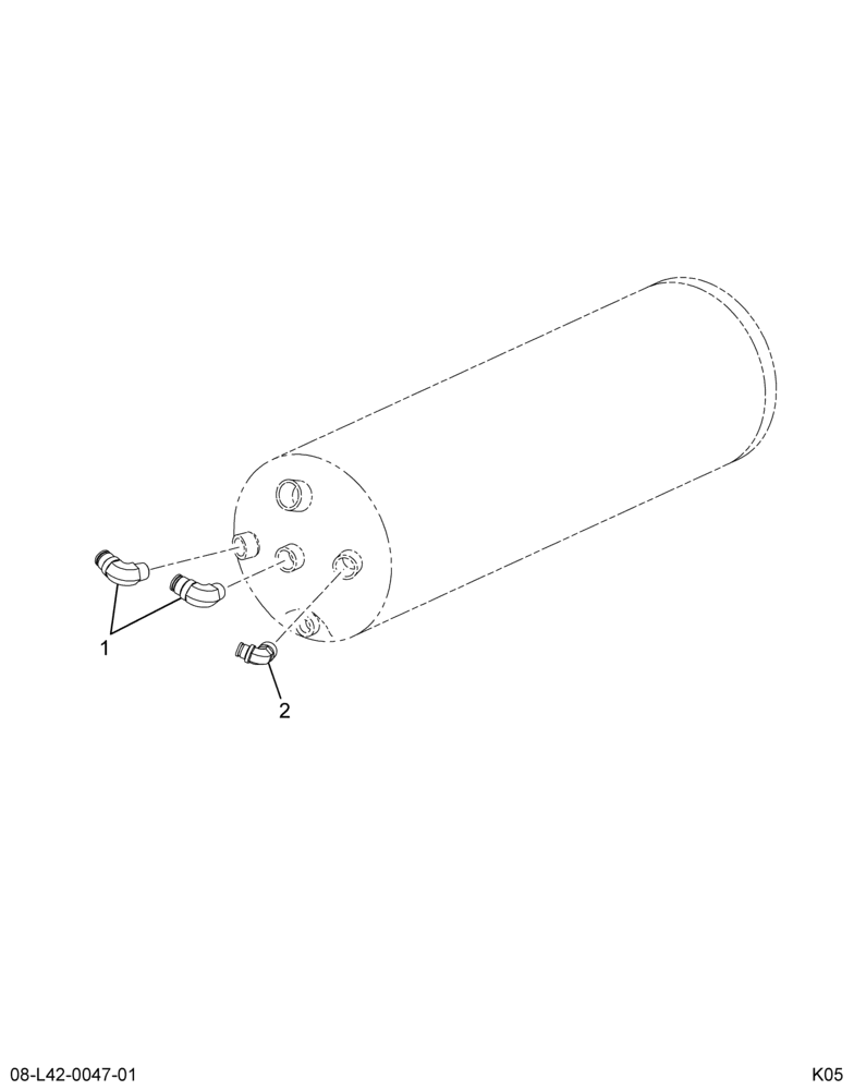 ..BBAT,FITTINGS,PRIMARY AIR TANK (Intl. 3802063F91)
