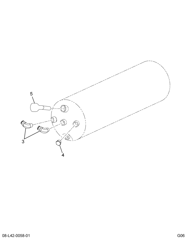 ..BBAT, PRIMARY AIR TANK FITT (Intl. 3802063F93)