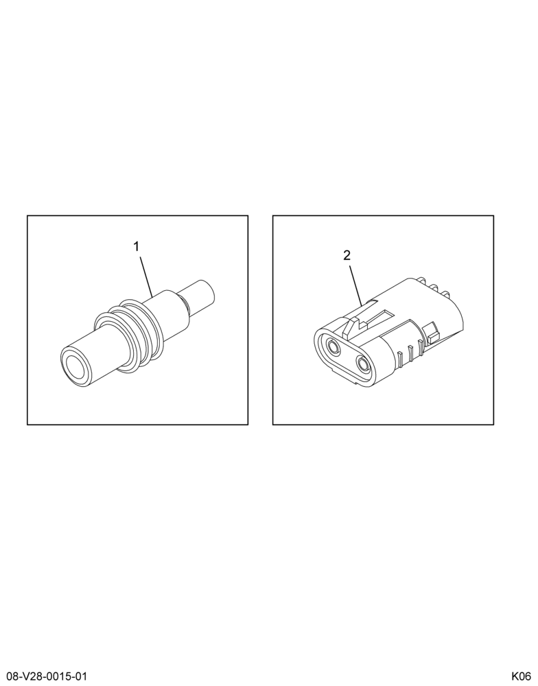 ..CONNECTOR BODY FEMALE 2-WAY (Intl. 3626405C92)