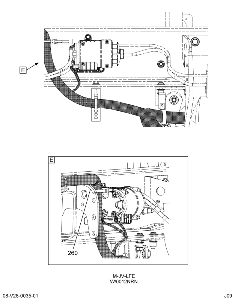 Схема установки 4C4Z-10A687-CA