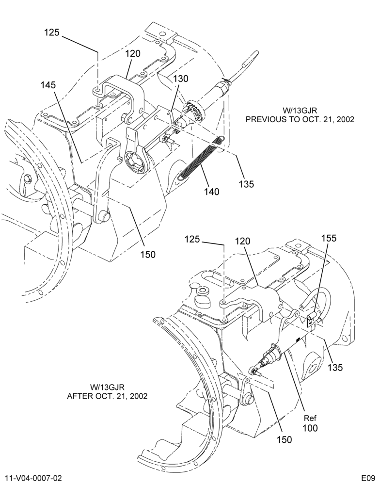 INTMD CLUTCH CONTROLS; HYD (V8 ENG) 2/2