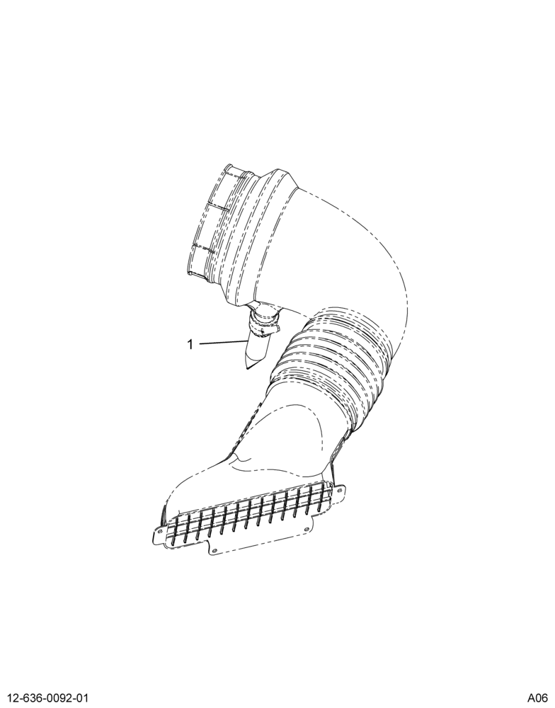 ..INLET AIR DUCT (8C4Z-6C640-AA)