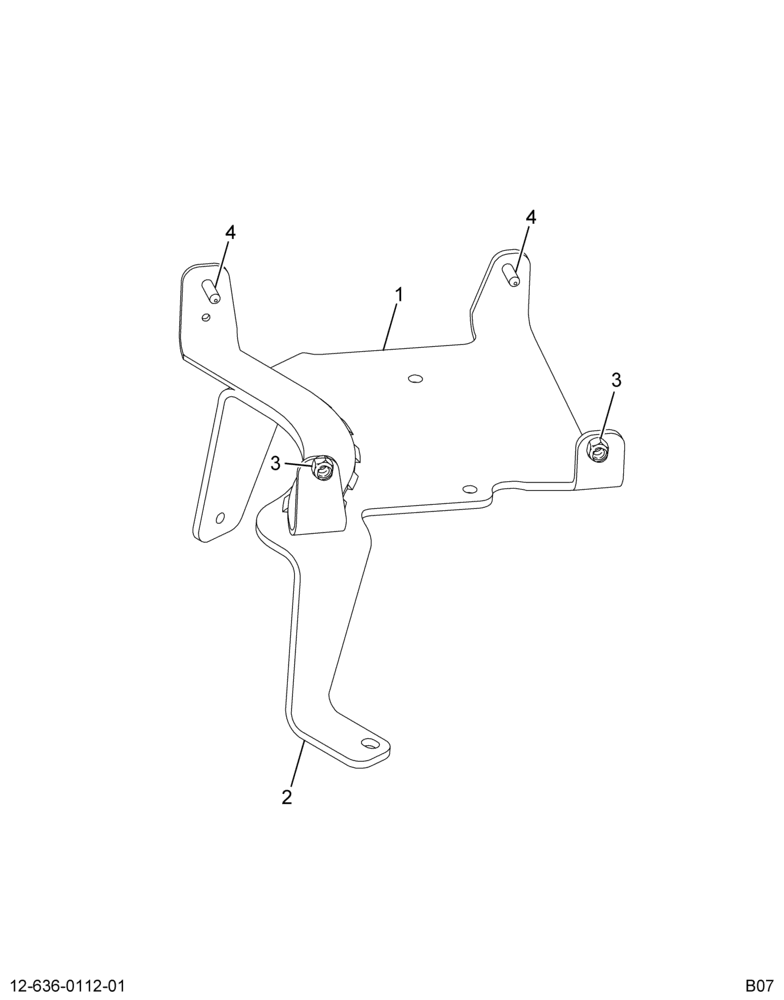 ..SUPPORT AIR CLEANER-ASSY (4C4Z-9647-DA)