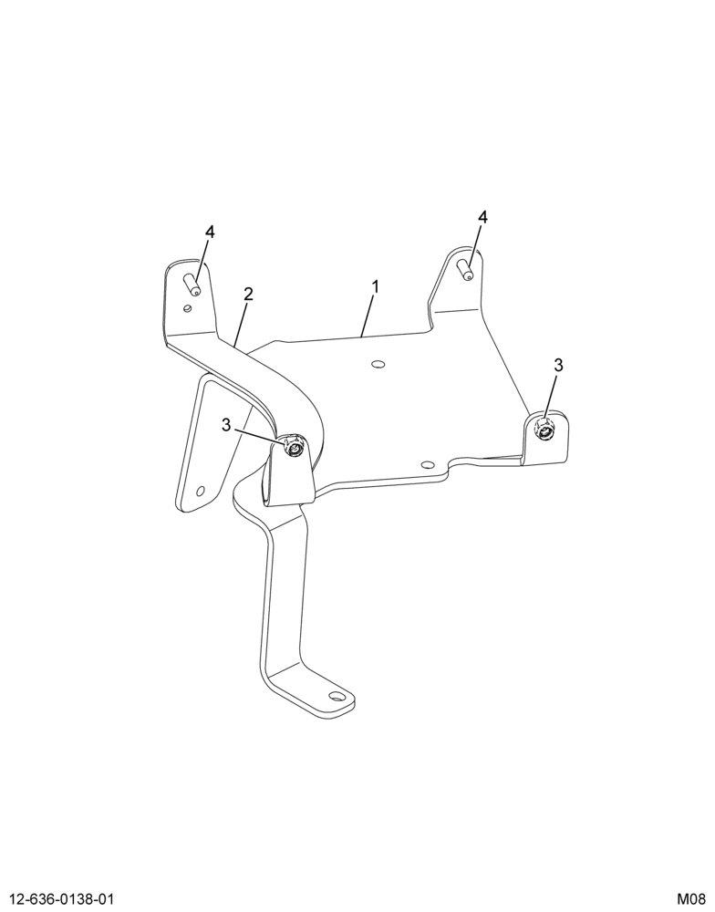 ..SUPPORT   AIR CLEANER-ASSY (4C4Z-9647-DA)