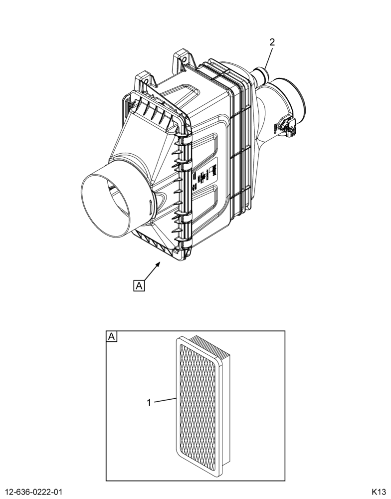 ..AIR CLEANER ASM AIR DRY TYPE (CC4Z-9600-A)