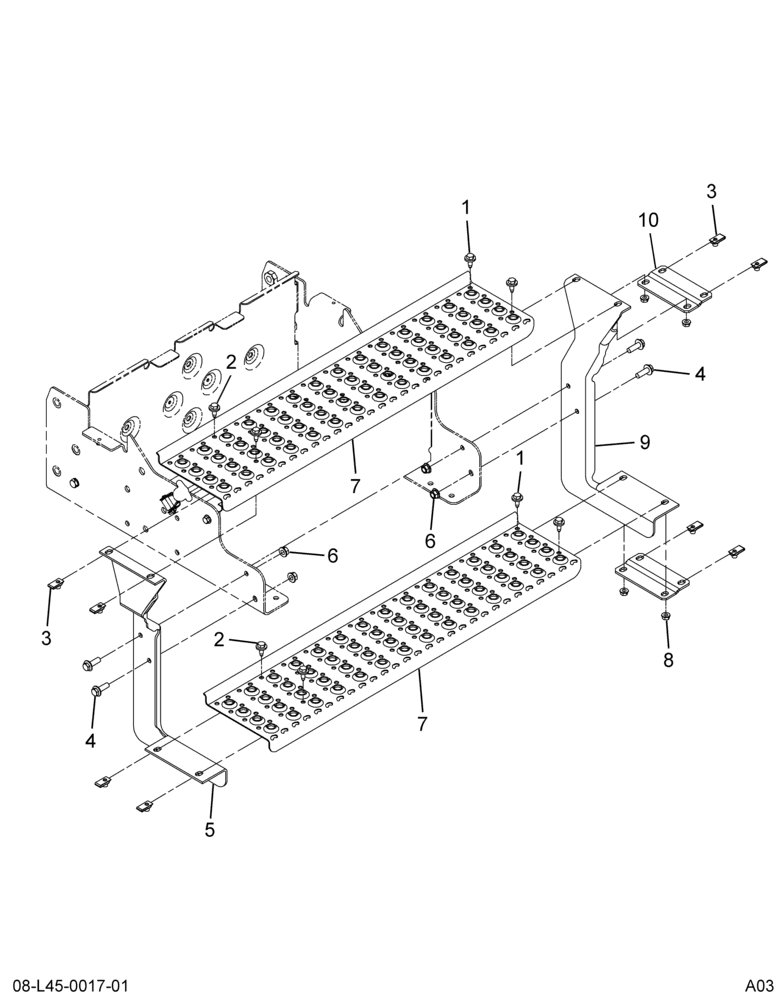 ..ELECT,BATTERY BOX STEPS (Eng. 4C4O-10B686-EA)