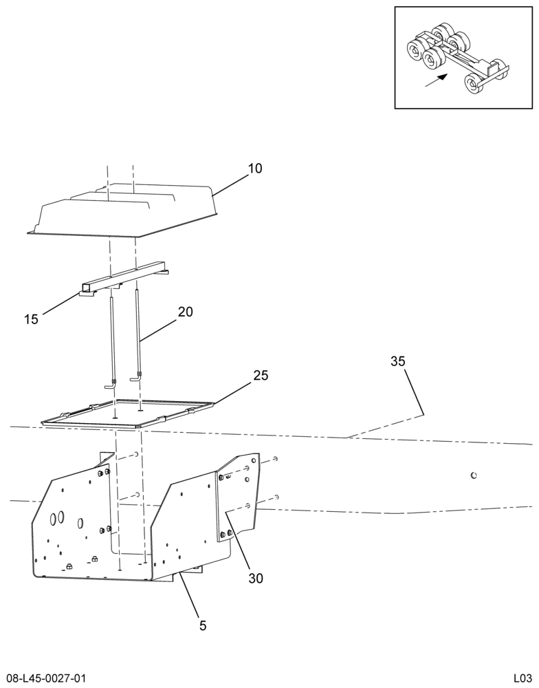 BATTERY BOX TRAY; MODULE