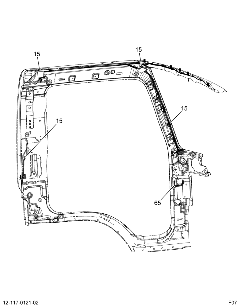 CAB & PLATFORM WIRING INSTL 3/3