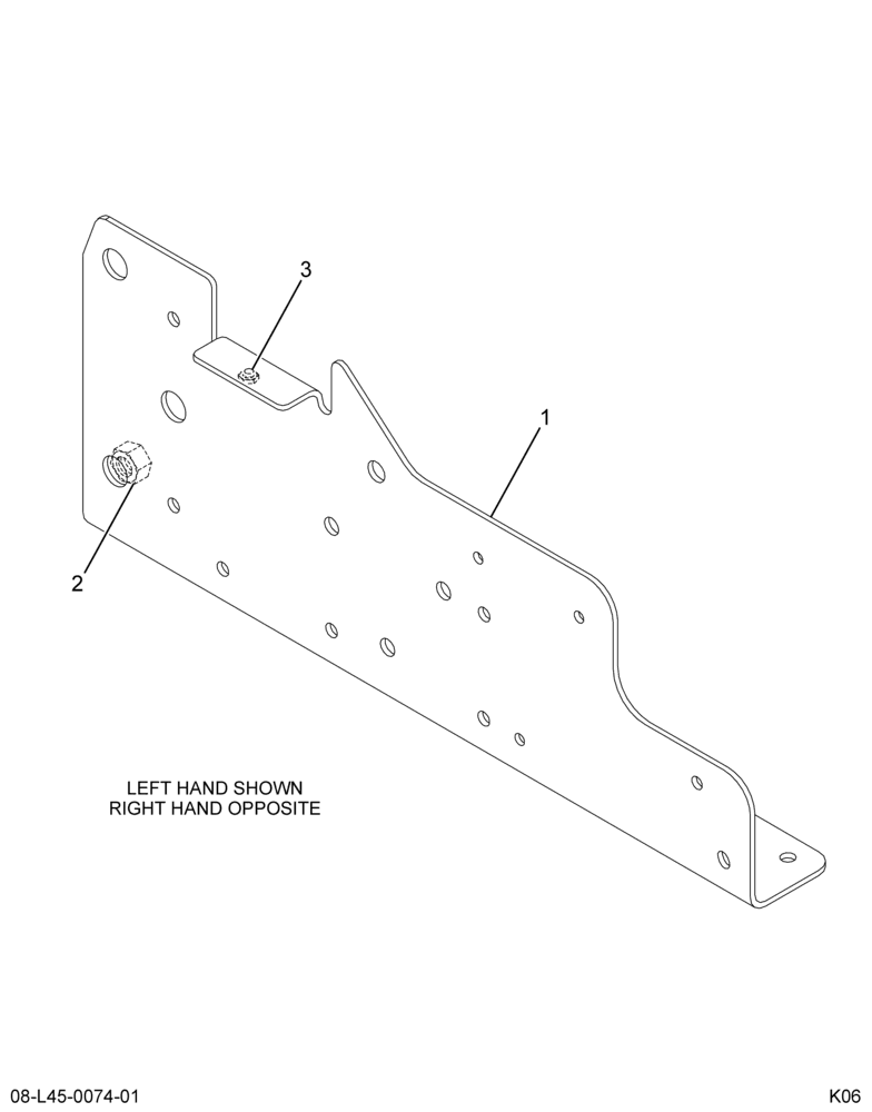 ....SUPPORT BATTERY BOX LEFT (4C4Z-10753-CB)