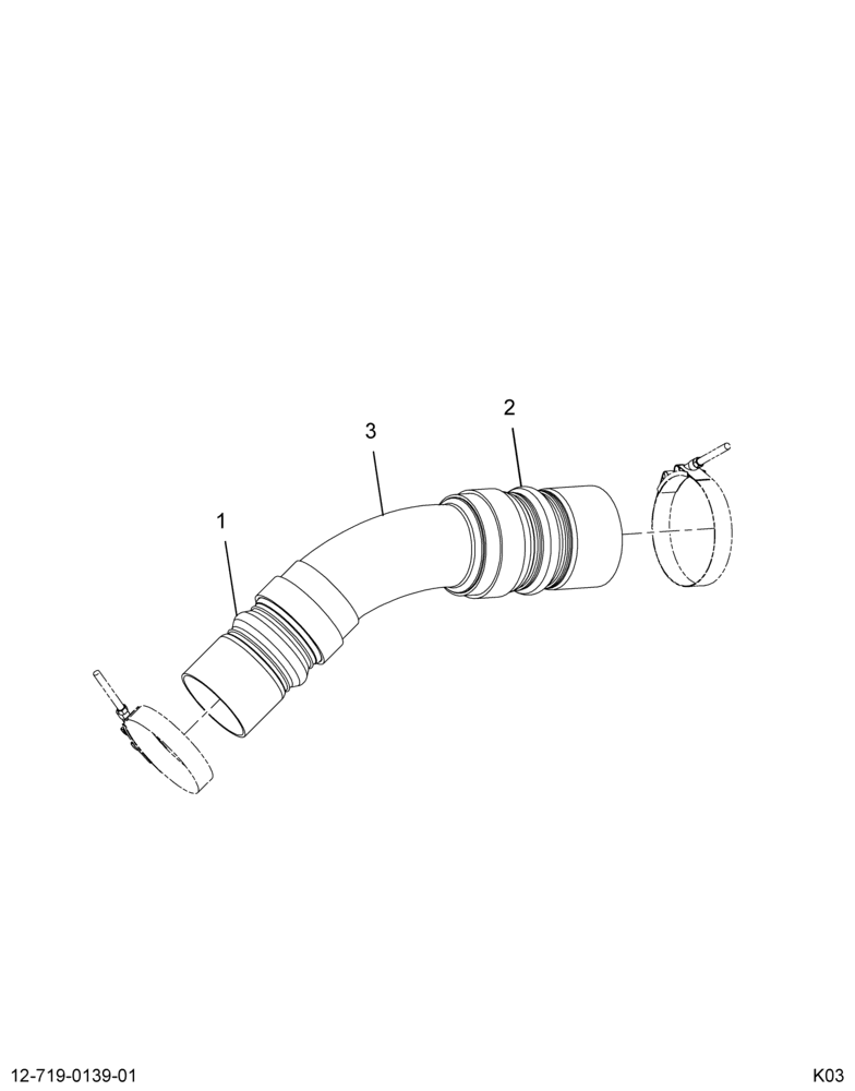 ..PIPE AIR*CAC COLD SIDE ASSY (4C4Z-6K770-EA)