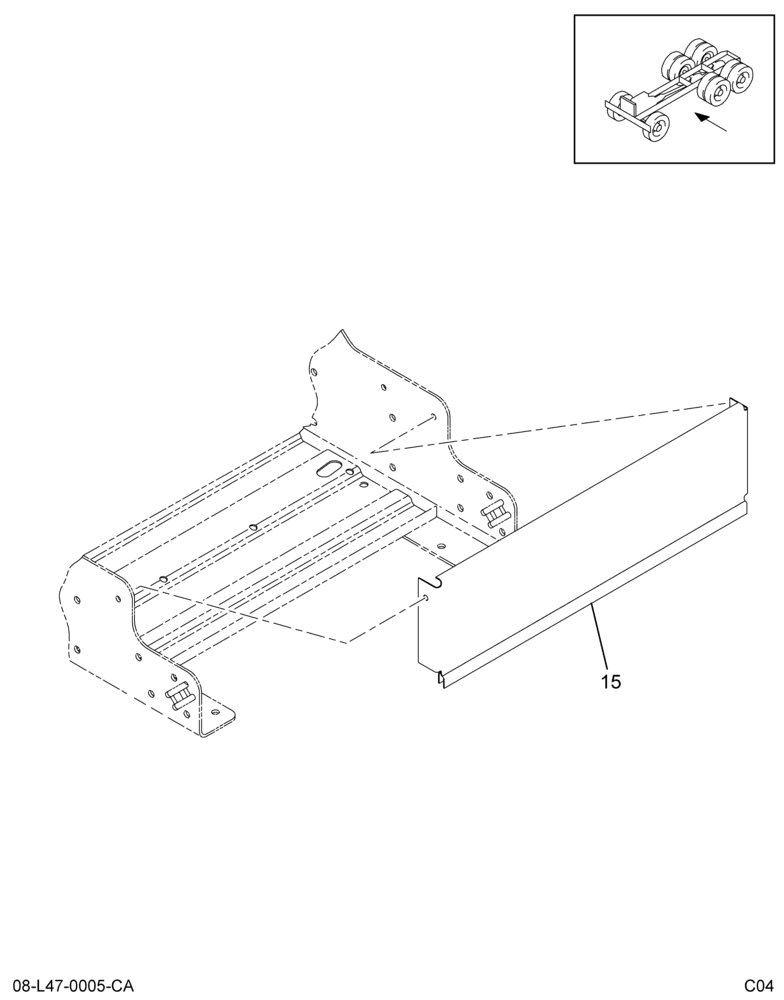 ....FILLER BATTERY BOX ASM (4C4Z-10732-BB)