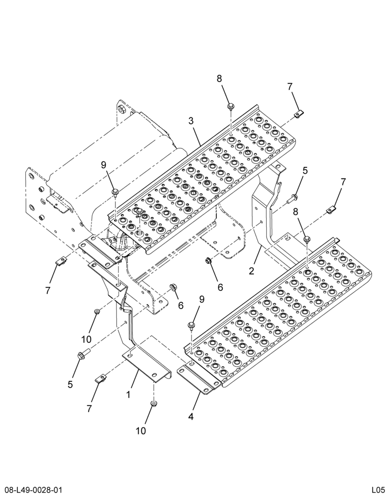 ..BATT BOX 25" STEPS  RH MOUNTED (Intl. 3790244F91)