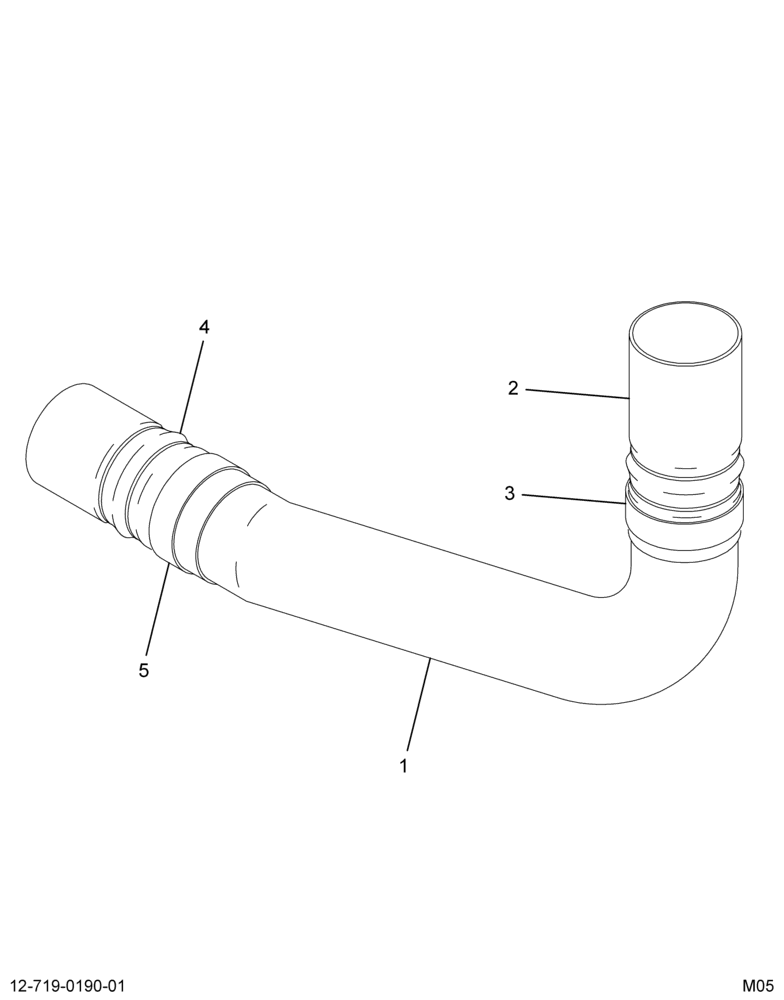 ..PIPE AIR  HOT SIDE CAC ASSY (Intl. 3801252C91)