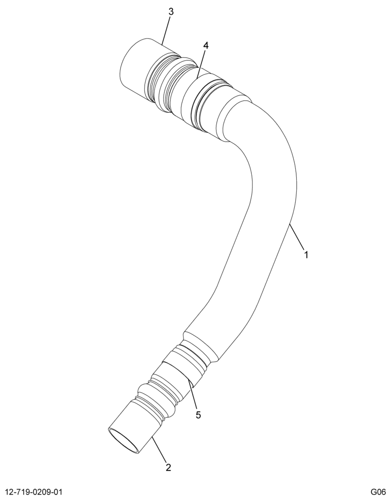 ..PIPE AIR COLD SIDE CAC ASSY (Intl. 3803061C91)