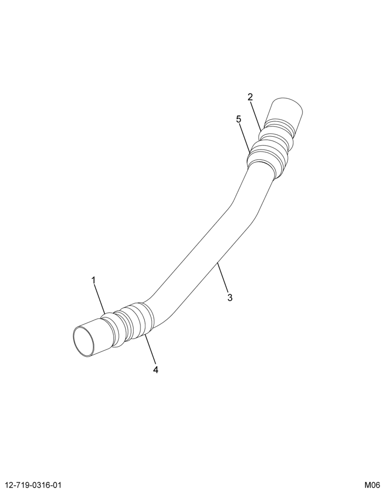 ..PIPE AIR CAC HOT SIDE ASSY (6E7Z-6N646-DA)