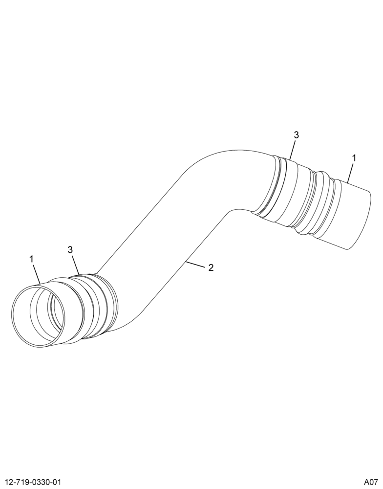 ..PIPE AIR*CAC HOT SIDE ASSY (Eng. 4C4O-9K620-DB)