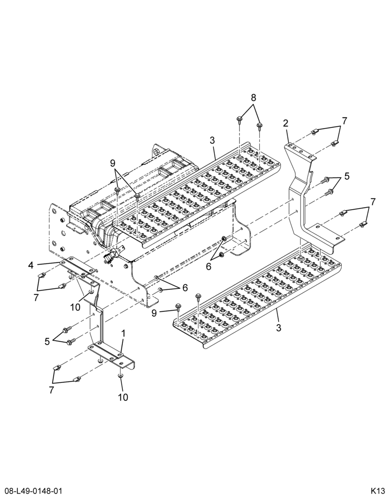 ..BBAT , 25IN BATTERY BOX STE (Intl. 3790244F92)