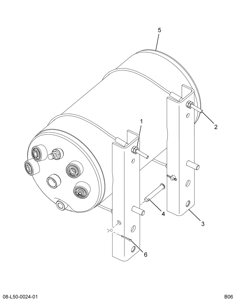 ..AIR TANK,SUPER CAB N/AIR ACT P (Intl. 3801691F91)