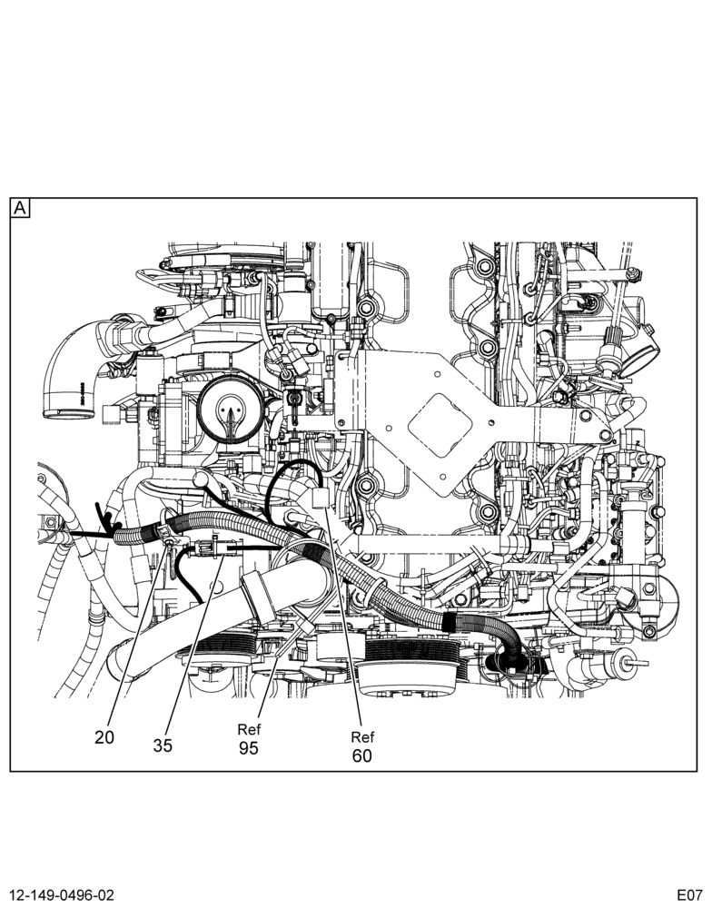 ENGINE WIRING INSTL; 2007 CAT ENGINE 2/3