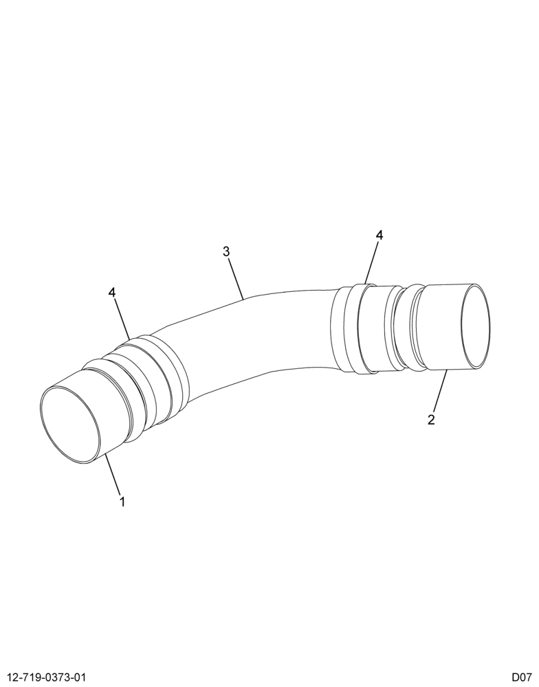 ..PIPE AIR CAC COLD SIDE ASY  CU (Intl. 3579302C91)