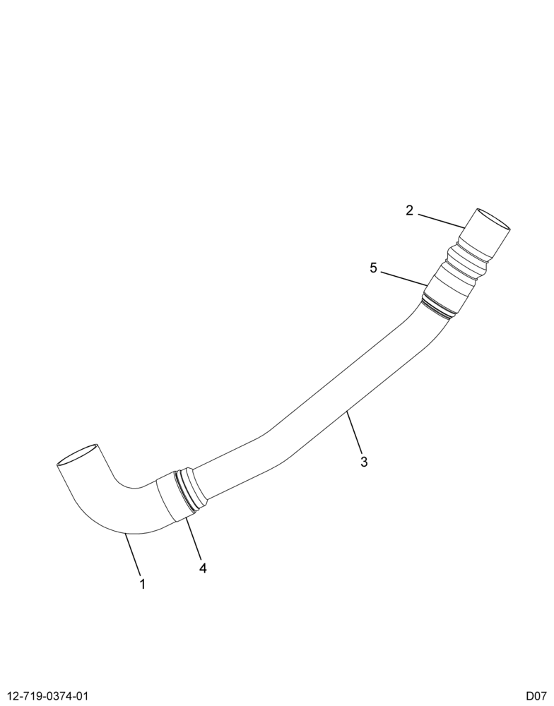 ..PIPE AIR*CAC HOT SIDE ASSY (6E7Z-6N646-C1)