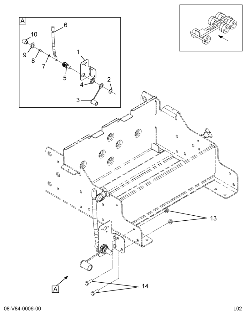..ELECTRICAL*W/L TRUCK BOX (N (Eng. 4C4O-10691-PA)