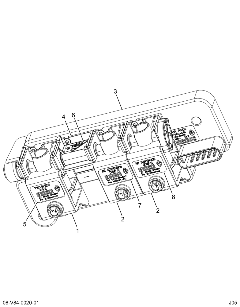 ..VALVE SOLENOID*2SPD AXLE & SUS (6C4Z-5A743-AA)